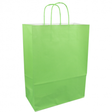 Draagtas groen 26/12x35cm Tpk270632